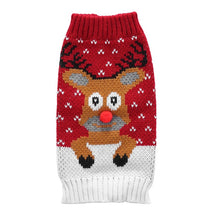 Load image into Gallery viewer, Pet Cat Sweater Cat Clothes Christmas Dog Sweater Cats Coat Halloween Warm Pet Jacket Knitting Costume
