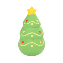 Load image into Gallery viewer, Dog Chew Latex Squeaky Toy Christmas Tree Santa Claus Style Pet Toy Dog Teeth Chew Training Toy Pet Products