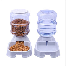 Load image into Gallery viewer, 3.8L Pet Automatic Feeder Dog Cat Drinking Capacity Dispenser